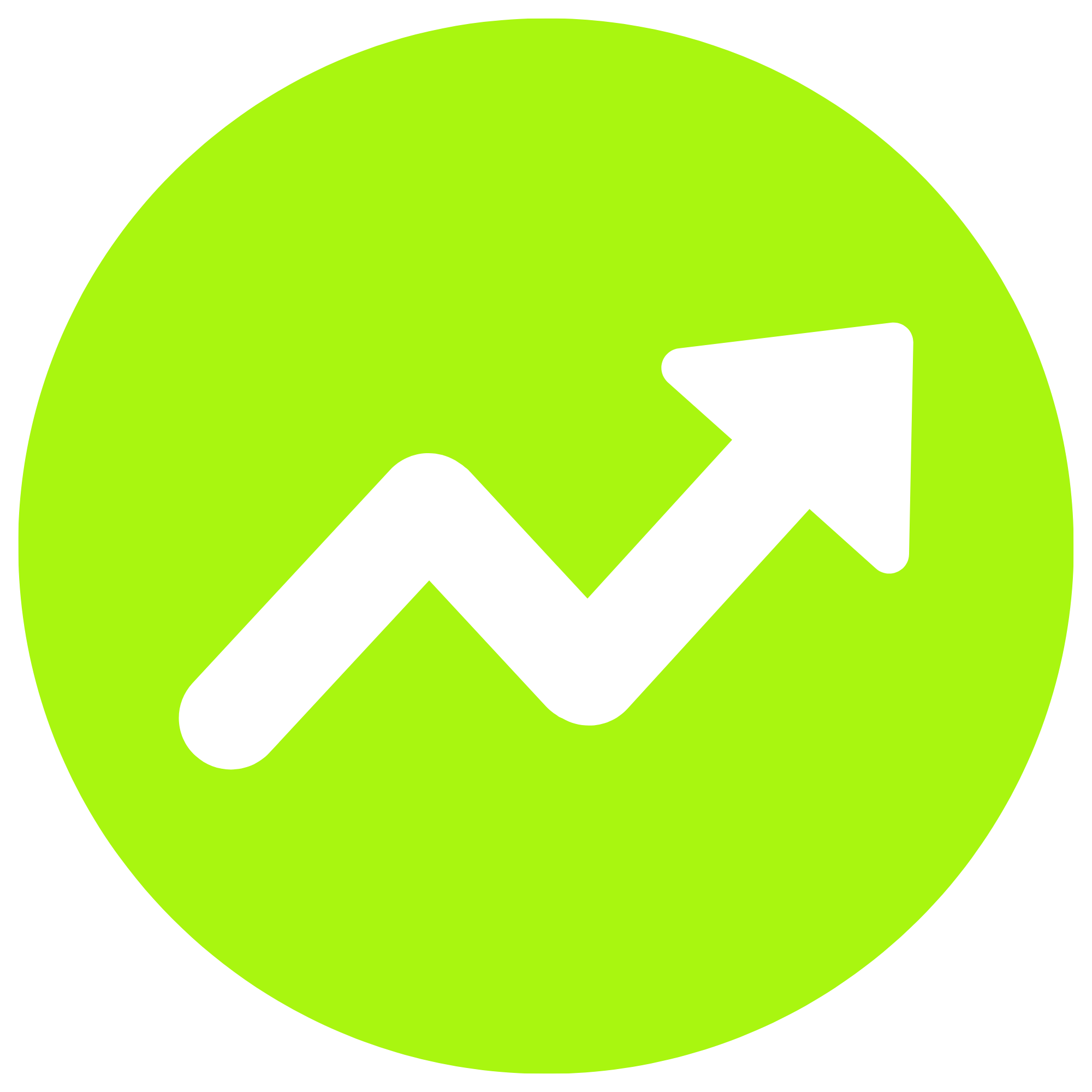 $1,000,000 milestone — lime frog circle logo